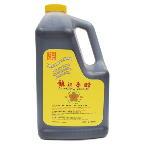 Black rice vinegar (Chinkiang, Gold Plum) Black rice vinegar (Chinkiang, Gold Plum)