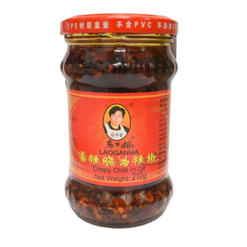 Chilliõli sibulaga (Crispy Chilli in Oil, Onion, Laoganma)