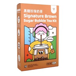 Boba mullitee kiirkomplekt, pruun suhkru maitsega (Tokimeki) Boba mullitee kiirkomplekt, pruun suhkru maitsega (Tokimeki)