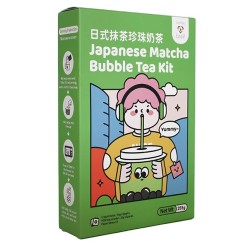 Boba mullitee kiirkomplekt, matcha tee maitsega (Tokimeki) Boba mullitee kiirkomplekt, matcha tee maitsega (Tokimeki)