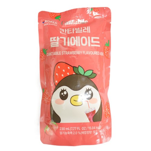 Maasikamaitseline jook (Cantabile Strawberry Ade)