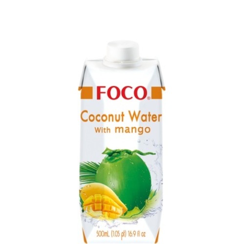 Coconut Water, Mango (Foco) Coconut Water, Mango (Foco)