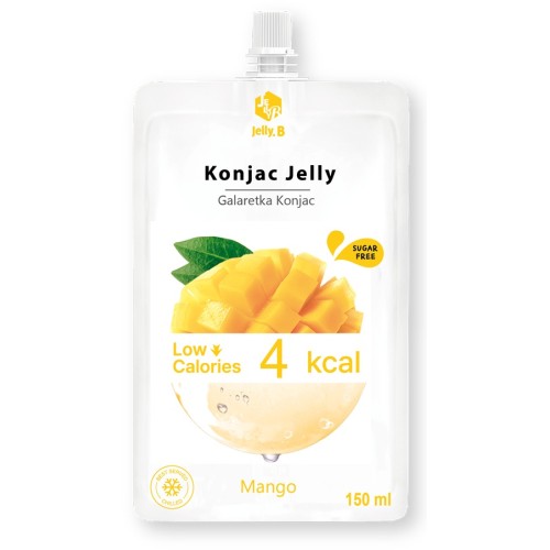 Konjac Jelly, Mango Flavour (Jelly.B) Konjac Jelly, Mango Flavour (Jelly.B)