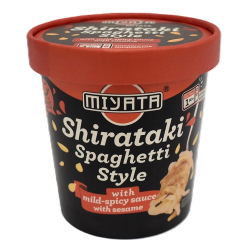 Ширатаки с пикантным соусом и кунжутом (Shirataki with Mild Spicy sauce with sesame)