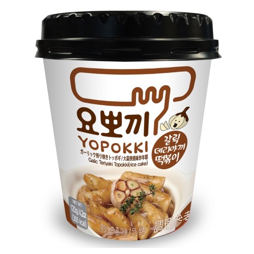 Токпокки с терьяки-чесночным соусом, острый (Young Poong Garlic Teriyaki Cup) Токпокки с терьяки-чесночным соусом, острый (Young Poong Garlic Teriyaki Cup)