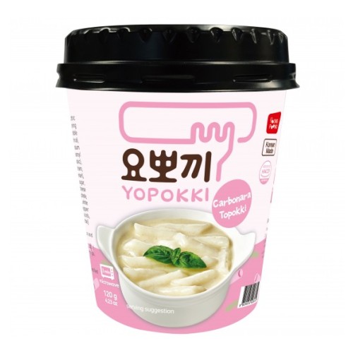 Токпокки с соусом карбонара (Young Poong Carbonara Topokki Cup) Токпокки с соусом карбонара (Young Poong Carbonara Topokki Cup)
