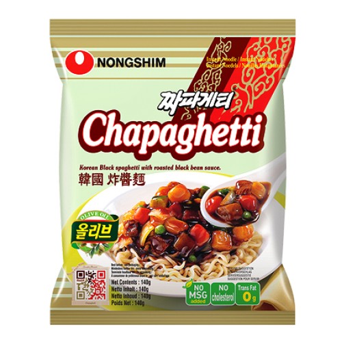Лапша в соусе из соевых бобов (Nongshim Chapagetti) Лапша в соусе из соевых бобов (Nongshim Chapagetti)