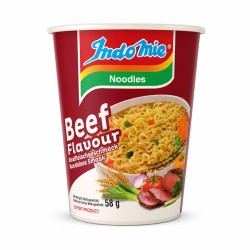 Kiirnuudlid veiseliha maitsega, kesk.teravus (Indomie, Rendang Beef flavour CUP) Kiirnuudlid veiseliha maitsega, kesk.teravus (Indomie, Rendang Beef flavour CUP)