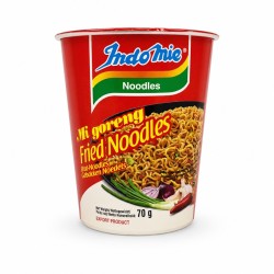 Praetud kiirnuudlid, Mi Goreng, kesk.teravus (Indomie, Mi Goreng, Fried Noodles CUP) Praetud kiirnuudlid, Mi Goreng, kesk.teravus (Indomie, Mi Goreng, Fried Noodles CUP)