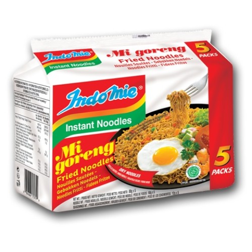 Praetud kiirnuudlid, Mi Goreng, kesk.teravus (Indomie, Mi Goreng, Fried Noodles) Praetud kiirnuudlid, Mi Goreng, kesk.teravus (Indomie, Mi Goreng, Fried Noodles)