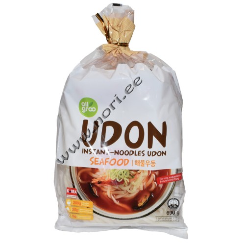 Kiirsupp Udon nuudlid ja mereannid (Allgroo) Kiirsupp Udon nuudlid ja mereannid (Allgroo)
