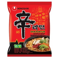 Kiirnuudlid, seened, väga terav (Nongshim Shin Ramyun) Kiirnuudlid, seened, väga terav (Nongshim Shin Ramyun)