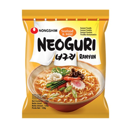 Лапша с морепродуктами, средняя острота (Nongshim Neoguri Ramyun, Mild) Лапша с морепродуктами, средняя острота (Nongshim Neoguri Ramyun, Mild)