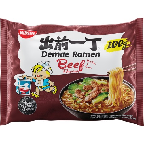 Kiirnuudlid veiseliha maitsega (Demae Ramen Beef)