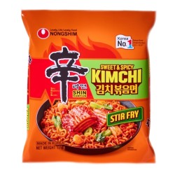 Kiirnuudlid, Kimchi, Magus ja vürtsikas, väga terav (Nongshim Kimchi Sweet and Spicy Ramyun) Kiirnuudlid, Kimchi, Magus ja vürtsikas, väga terav (Nongshim Kimchi Sweet and Spicy Ramyun)