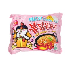 Kiirnuudlid, kanaliha maitsega, terav (Buldak Chicken Ramyun Carbo) Kiirnuudlid, kanaliha maitsega, terav (Buldak Chicken Ramyun Carbo)