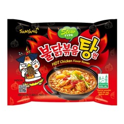 Kiirnuudlid, kanaliha maitsega, terav (Buldak Chicken Ramyun Stew type) Kiirnuudlid, kanaliha maitsega, terav (Buldak Chicken Ramyun Stew type)