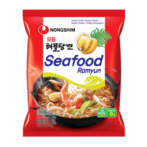 Лапша с морепродуктами, средняя острота (Nongshim Seafood Ramyun) Лапша с морепродуктами, средняя острота (Nongshim Seafood Ramyun)