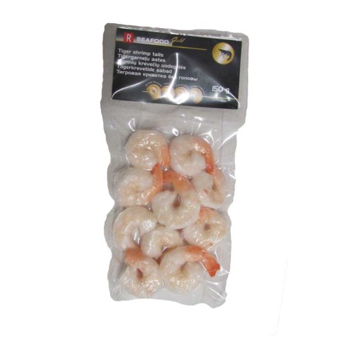 Tiger prawns, cooked, peeled, 26/30 (frozen) Tiger prawns, cooked, peeled, 26/30 (frozen)