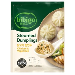 Gyoza kana ja köögiviljadega, Bibigo (külmutatud) Gyoza kana ja köögiviljadega, Bibigo (külmutatud)