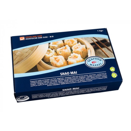 Шао май с креветкой и рыбой, 50tk (замороженный)