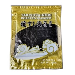 Sushi norilehed, gold, 50 lehte (Seasung)
