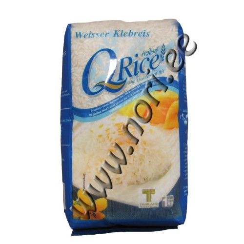 Valge kleepuv riis (Q Rice)