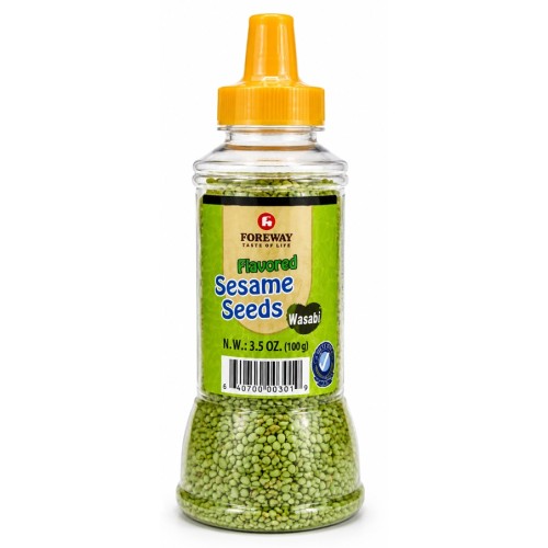 Seesamiseemned, wasabi maitsega (Foreway)