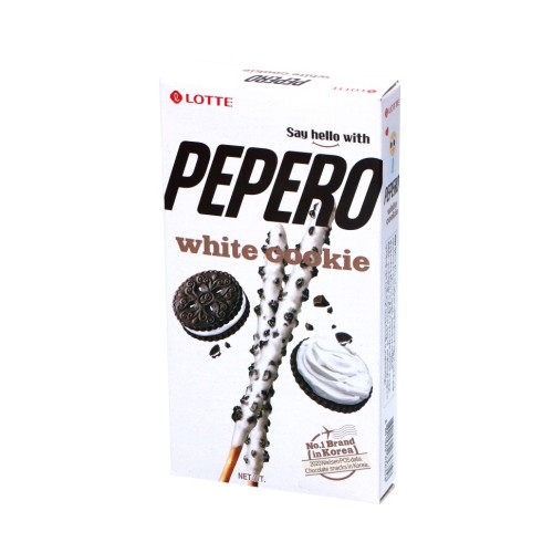 Pepero White Chocolate Cookie and Cream Flavour