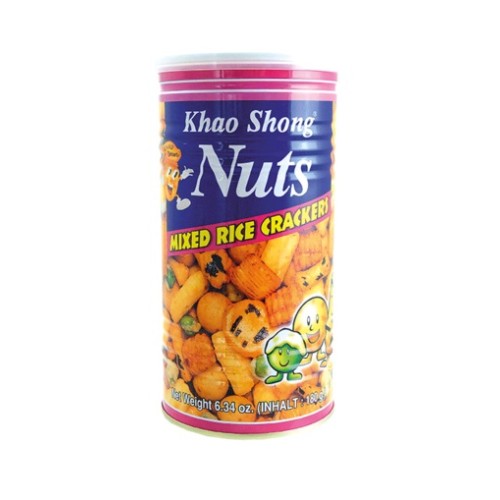 Segu, riisiküpsised, hernes ja maapähkel (Khao Shong) 