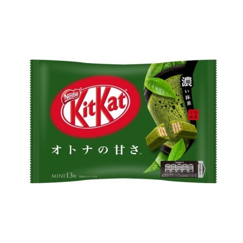 KitKat сильный вкус зелёного чая KitKat сильный вкус зелёного чая