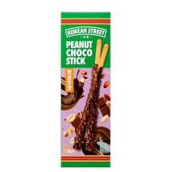 Küpsisepulgad maapähkli ja shokolaadi maitsega (Korean Street Peanut Choco Stick) Küpsisepulgad maapähkli ja shokolaadi maitsega (Korean Street Peanut Choco Stick)