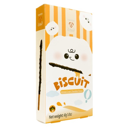 Küpsisepulgad mandel ja shokolaadi maitsega (Tokimeki Biscuit Stick Almond and Chocolate) Küpsisepulgad mandel ja shokolaadi maitsega (Tokimeki Biscuit Stick Almond and Chocolate)