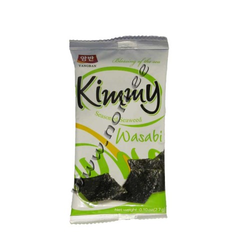 Nori krõpsud merevetikatest, wasabi