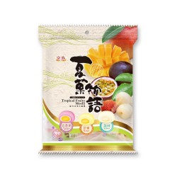 Mochi marakuja, mango ja litchi Mochi marakuja, mango ja litchi