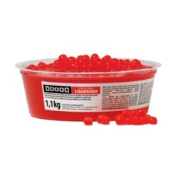 Boba pärlid, maasikas maitsega