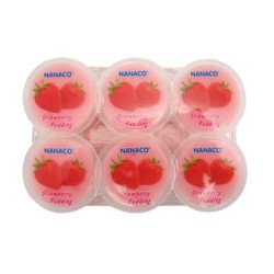 Puding, maasika maitsega (Nanaco)