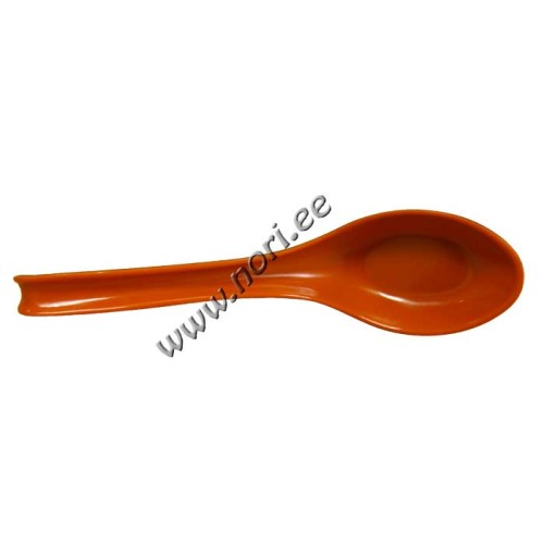 Supilusikas must-punane (plastik)